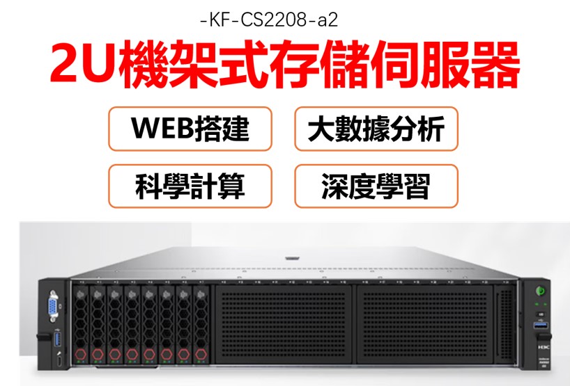 雲軒CS2208機架式2U存儲GPU伺服器